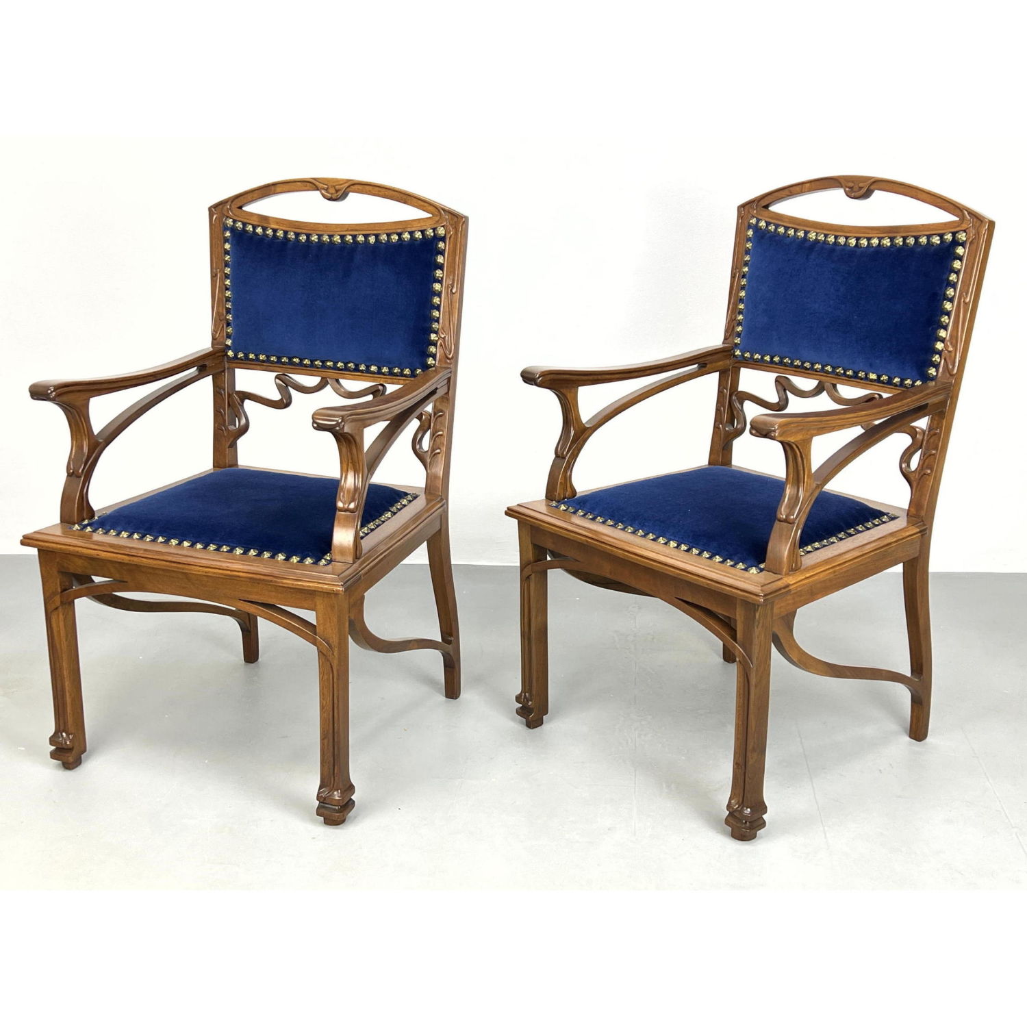 Pr Art Nouveau Carved Wood