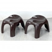 Pr ARTEMIDE Molded Brown Plast