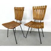 PR ARTHUR UMANOFF Wood Slat Di