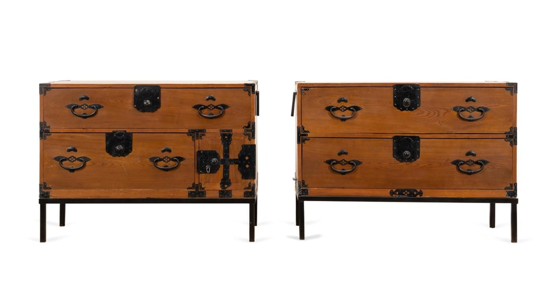 PR ASIAN STYLE IRON MOUNTED TANSU
