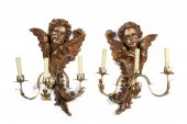 PR., BAROQUE STYLE CHERUB GILT