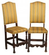 PR BAROQUE UPHOLSTERED SIDE CH