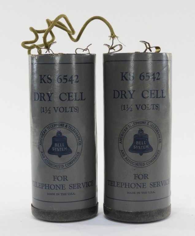 PR BELL SYSTEM DRY CELL BATTERIES