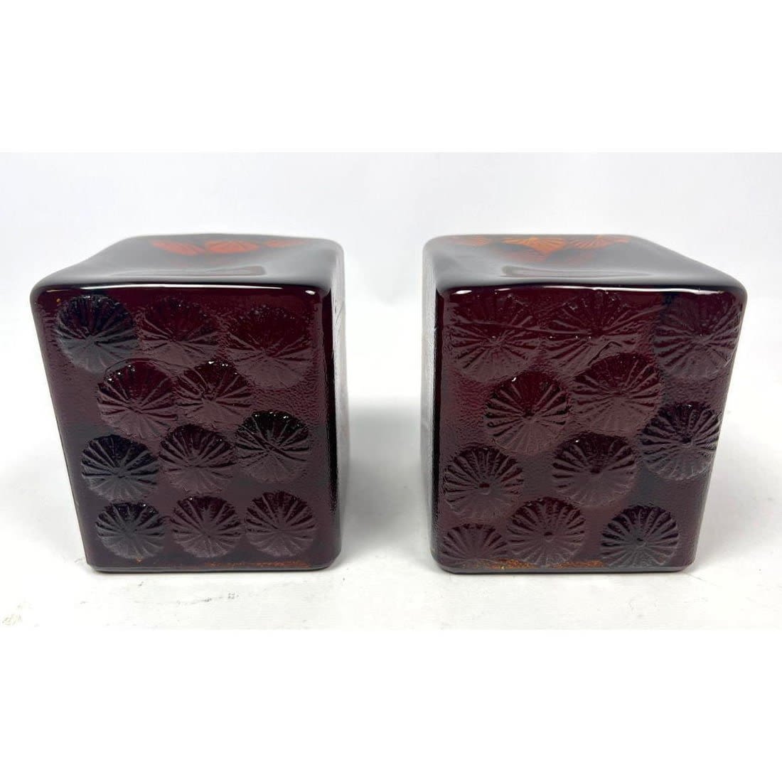 Pr BLENKO Book Ends. Mid Century