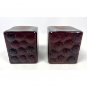 Pr BLENKO Book Ends. Mid Centu