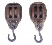 PR BLOCK & TACKLE PULLEYS Pair