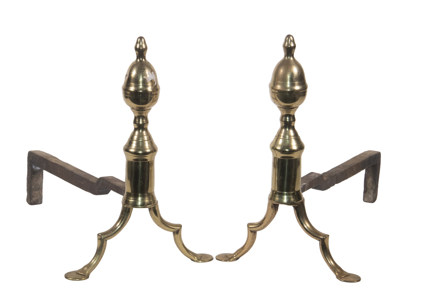 PR BRASS DOUBLE ACORN OR LEMON