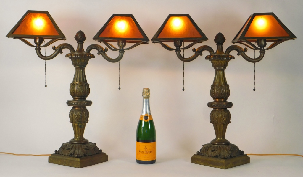 PR BRONZE ACANTHUS LEAF BANKER