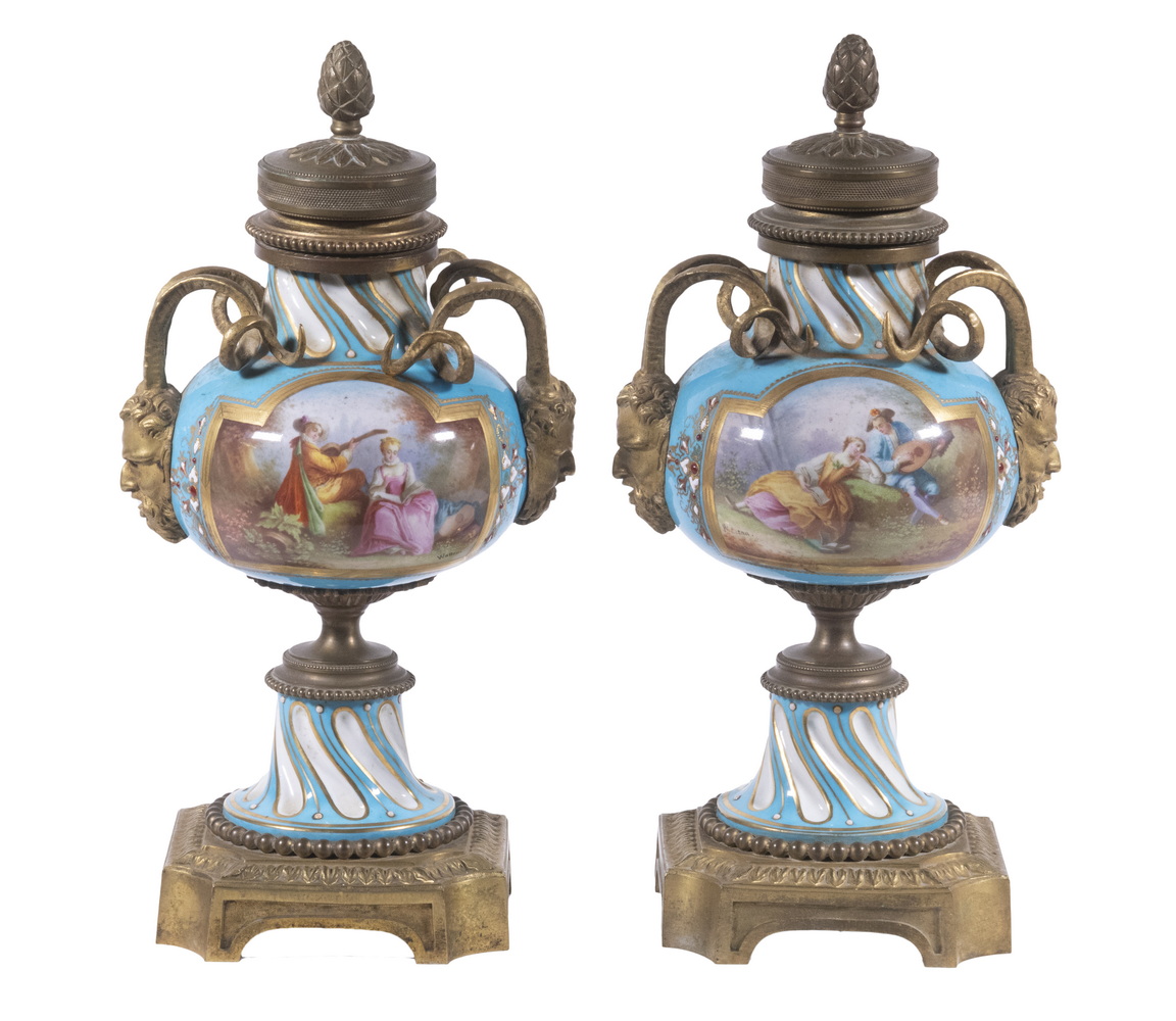 PR BRONZE MOUNTED SEVRES