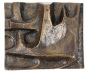 PR. BRONZE PLAQUES BY YVES TRU