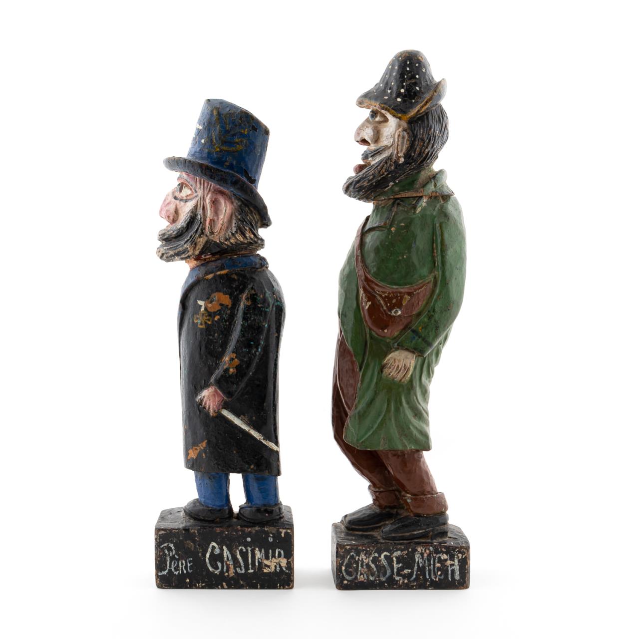 PR, CARVED WOOD POLYCHROME FOLK ART
