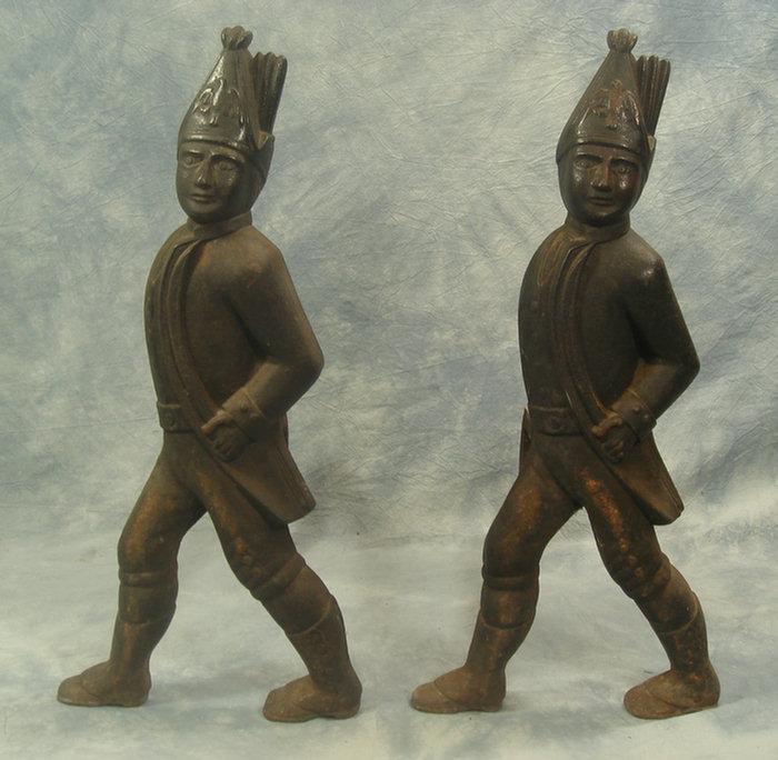 Pr cast iron Hessian soldier