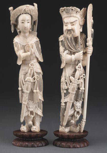 Pr. Chinese carved ivory