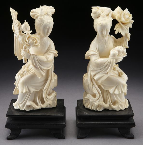 Pr. Chinese carved ivory