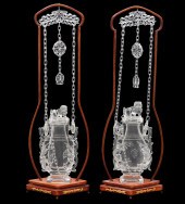 PR. CHINESE CARVED ROCK CRYSTA