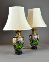 PR. CHINESE CLOISONNE TABLE LA