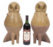 PR. CHINESE HAN DYNASTY OWLS C