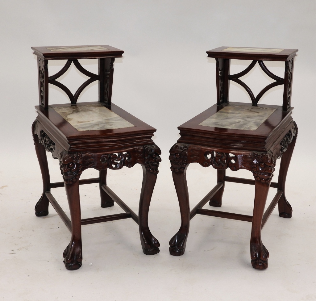 PR CHINESE HARDWOOD MARBLE INSET