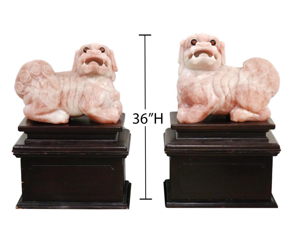 PR. CHINESE LARGE CARVED ROSE