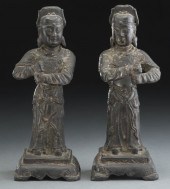 Pr. Chinese Ming bronze figure