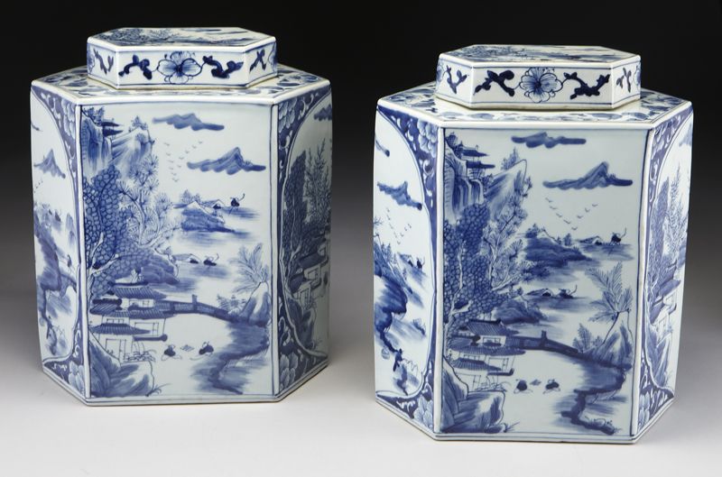 Pr. Chinese porcelain blue and