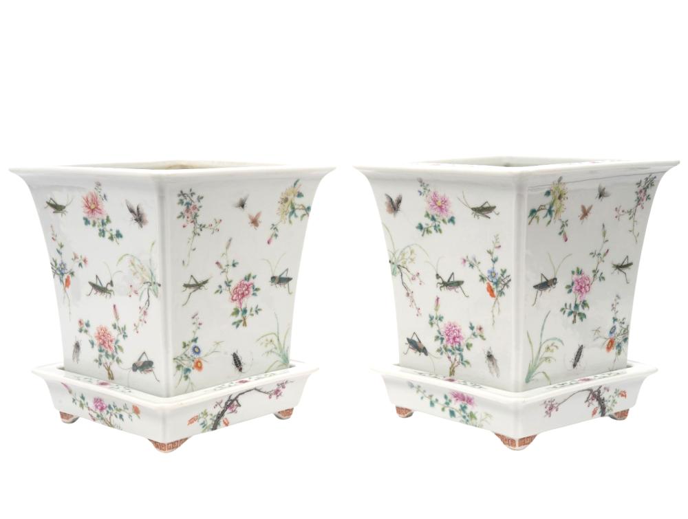 PR. CHINESE PORCELAIN CACHEPOTS