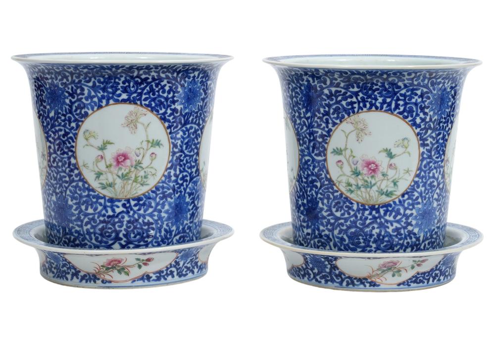 PR. CHINESE PORCELAIN CACHEPOTS