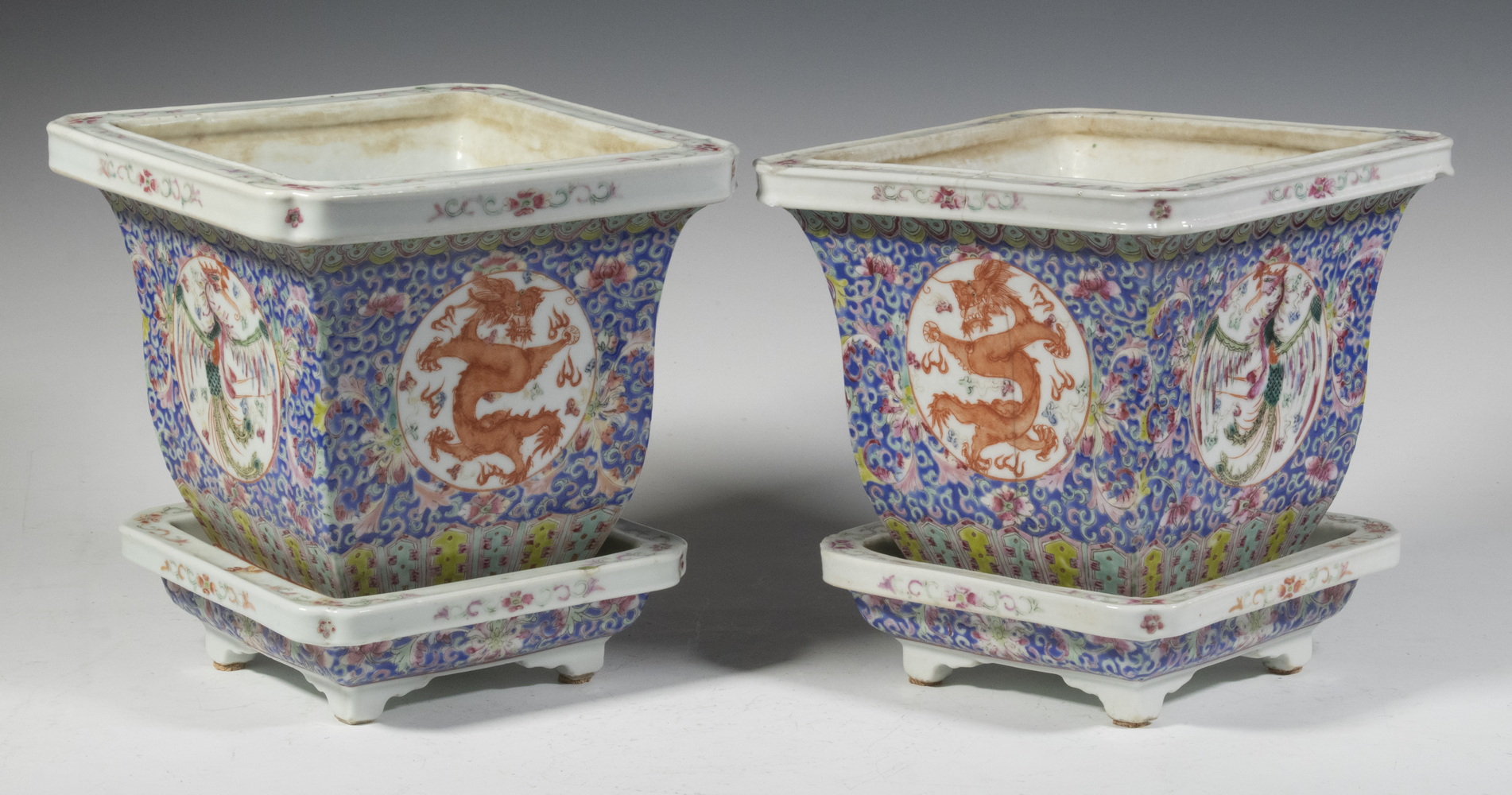 PR CHINESE PORCELAIN PLANTERS