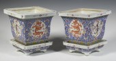PR CHINESE PORCELAIN PLANTERS