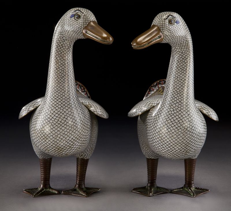 Pr. Chinese Qing cloisonne