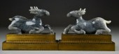Pr. Chinese Qing Jade Deer on