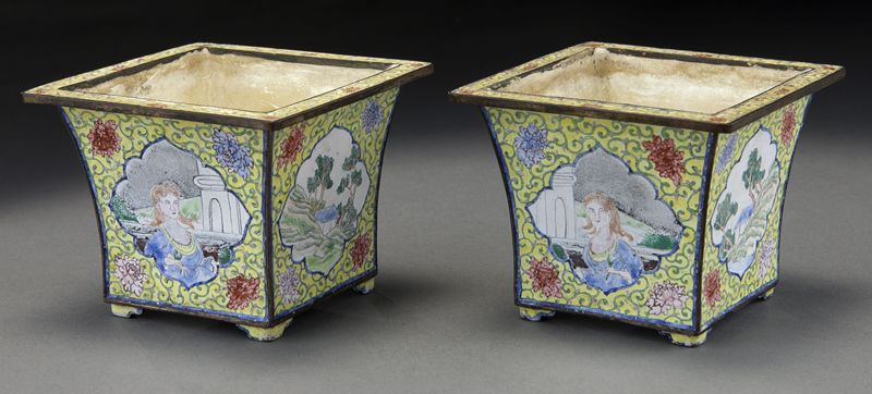 Pr. Chinese Qing Qianlong enamel