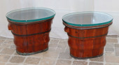 PR CHINESE STAINED PINE BUCKET