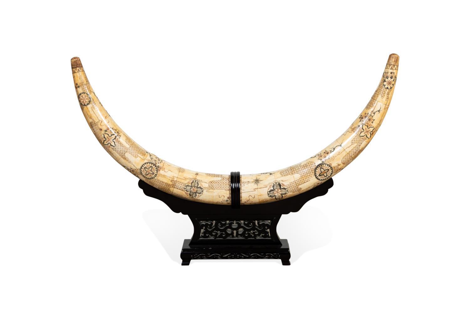 PR., CHINESE TESSELLATED BONE TEETH