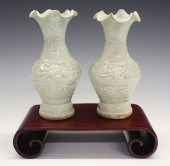 PR. CHINESE VASESA Pair of Chi