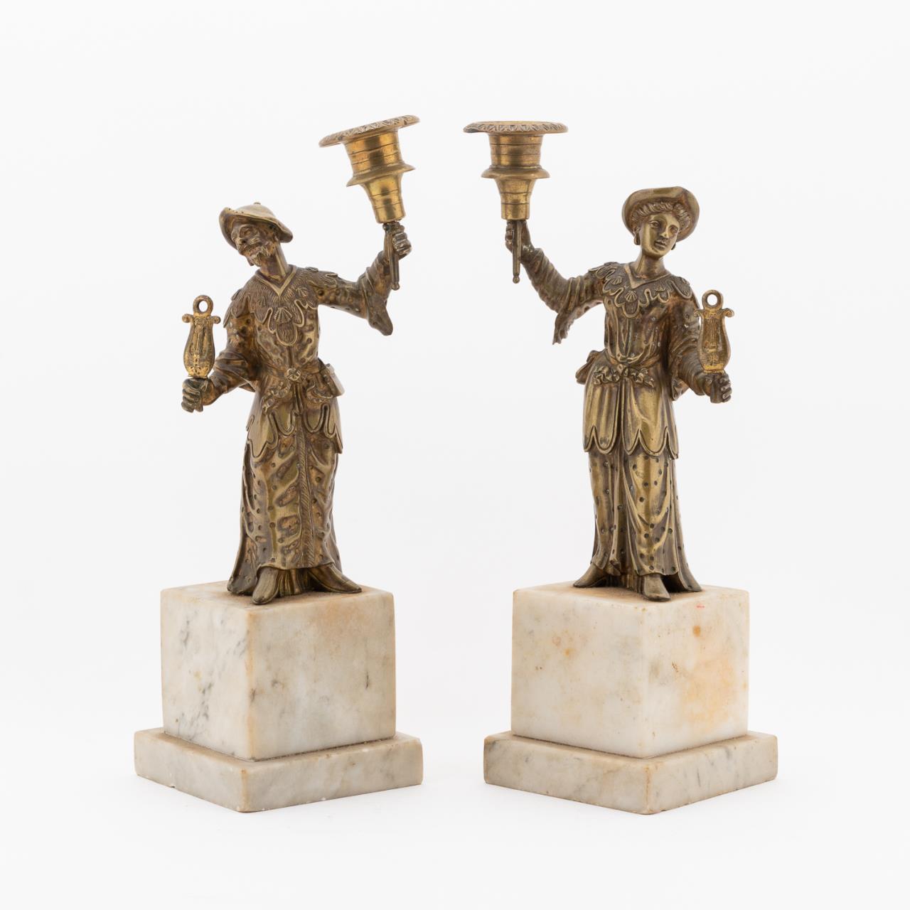 PR., CHINOISERIE BRONZE FIGURAL