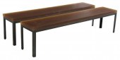 (PR) CONTEMPORARY STEEL BENCH,