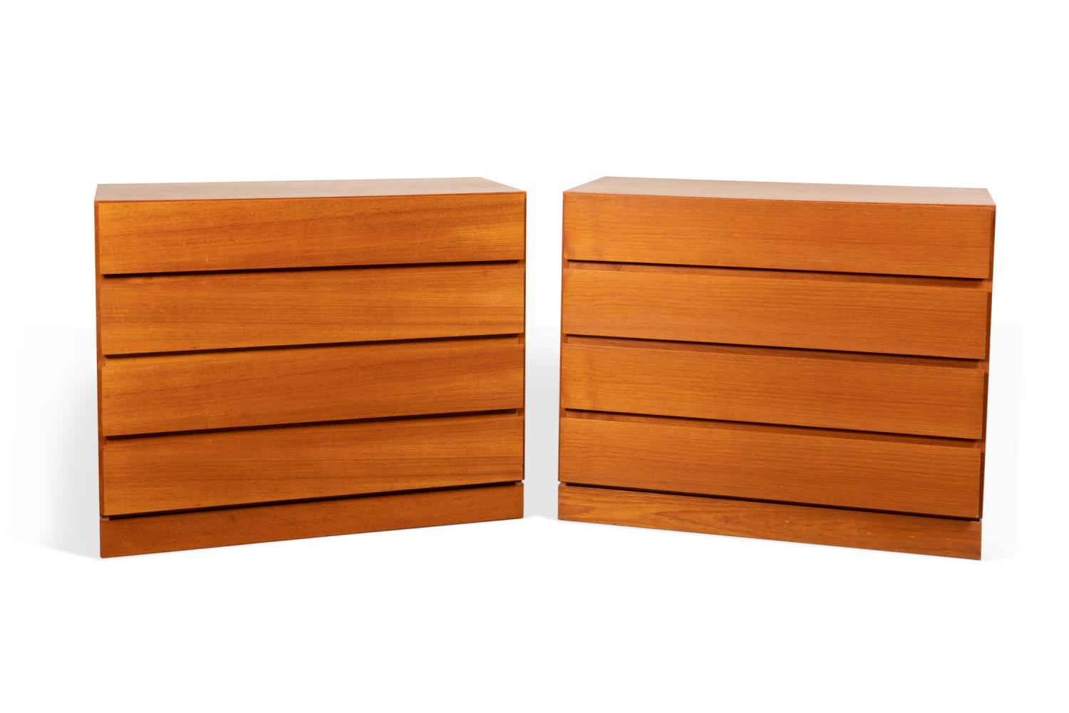 PR. DANISH MCM FOUR DRAWER CHESTS