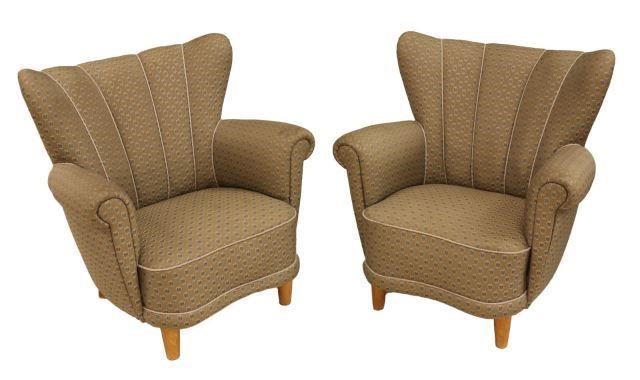 (PR) DANISH MODERN UPHOLSTERED TEAK