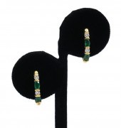 PR. DIAMOND, EMERALD & 18K YG