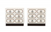 PR DOROTHY DRAPER STYLE CHESTS