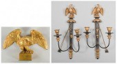 PR. EAGLE WALL SCONCES & CARVE