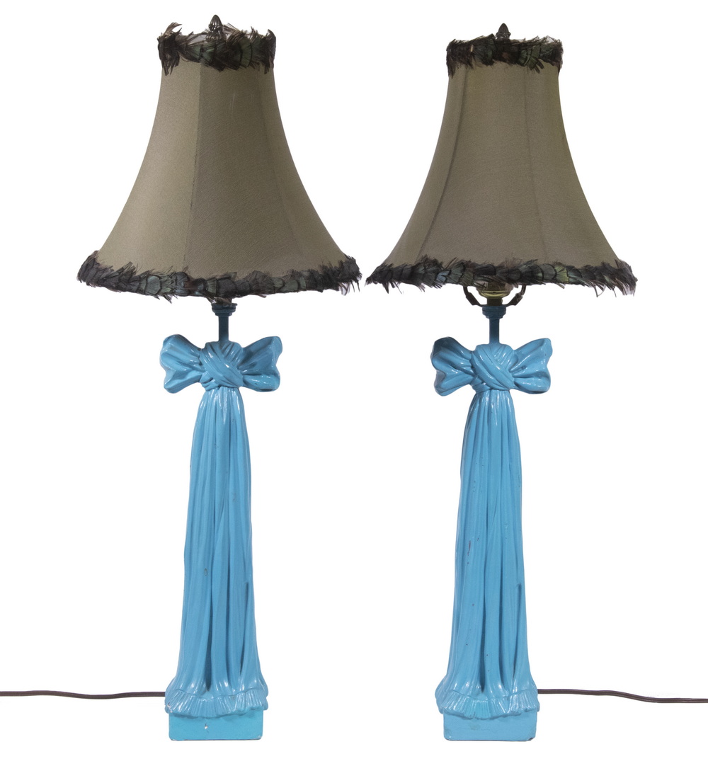 PR EARLE CHAPMAN TABLE LAMPS Pair
