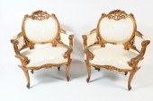 PR. EARLY FRENCH GILDED WOOD A