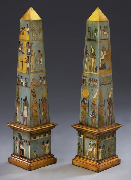 Pr. Egyptian gilt and polychrome