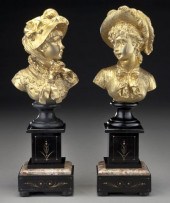 Pr. Emile Guillemin gilt busts