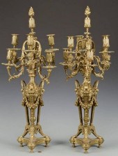 PR. EMPIRE STYLE ORMOLU CANDEL