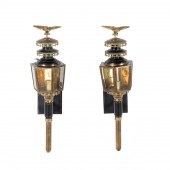PR ENGLISH BRASS JAPANNED COAC