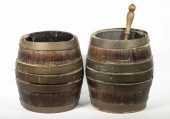PR ENGLISH PEAT BUCKETS Pair o