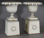Pr. English white painted cast
